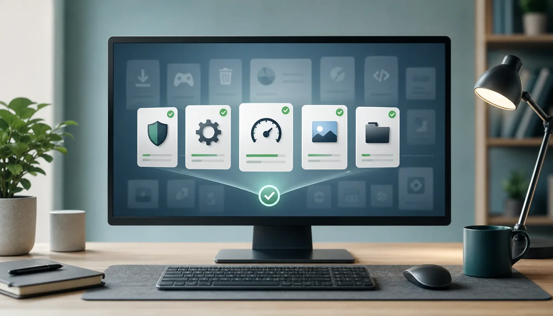Illustration editoriale pour Logiciels PC : comment choisir, installer et garder les bons outils